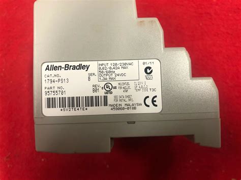 Allen Bradley 1794 Ps13 Flex Io 24 Vdc Power Supply Ser B 1794ps13