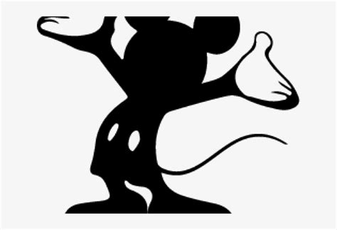 Mickey Mouse Silhouette Mickey Mouse Png Image Transparent Png Free