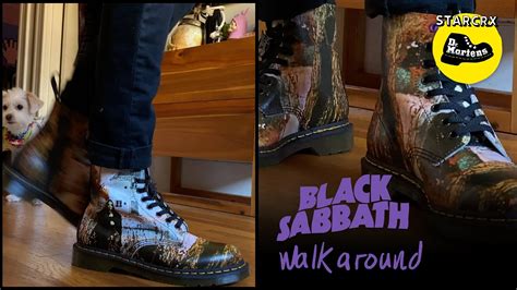 Dr Martens X Black Sabbath Walk Around Starcrx Snippet Youtube