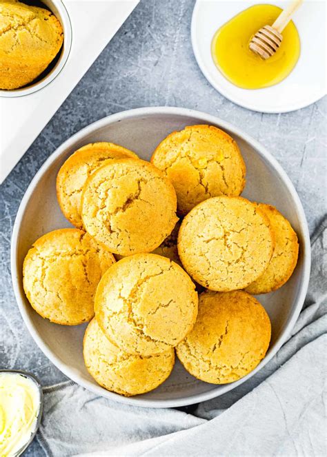 Easy Eggless Cornbread Muffins Mommys Home Cooking