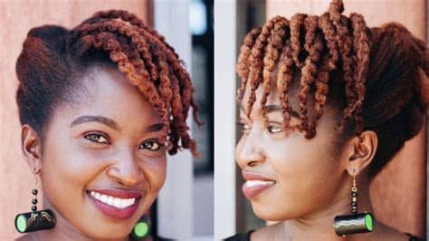 Natural hairstyles for black women. 7 Quick and Easy Natural Hairstyles for medium length and ...