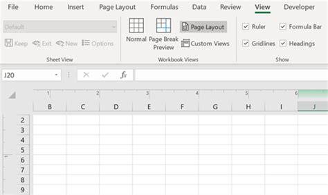 How To Show The Ruler In Excel Automate Excel