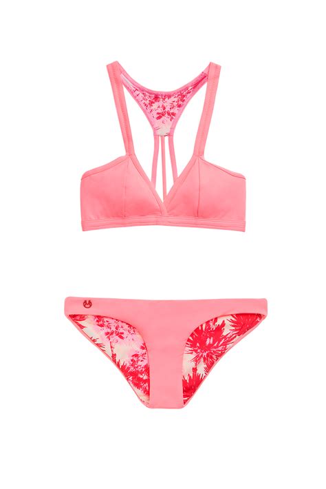 Palm Tree Pink Reversible Bikini Reversible Bikinis Bikinis My XXX