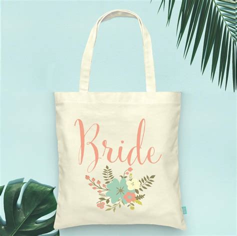 Accessories Floral Bride Tote Wedding Tote Bags 2970715 Weddbook