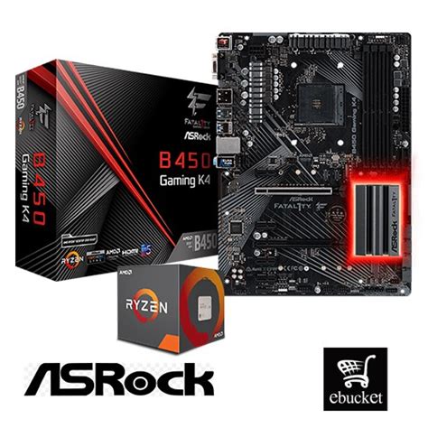 These features, together with an ipc (instructions per cycle) number, determine how well a microprocessor performs. Asrock B450 Gaming K4 + AMD Ryzen CPU Combo | Shopee Malaysia