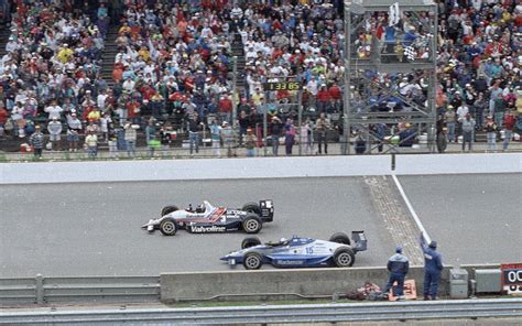 Indy 500 1992 Race Won Narrowly By Unser Jr Sports Illustrated Vault
