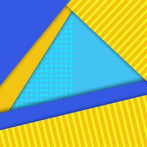 Blue Yellow Abstract Background Vector Graphics