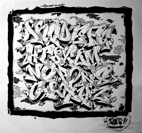 Gamer font, 3d stylized pixel style alphabet letters and numbers. Graffiti Wall: Graffiti Alphabet Styles