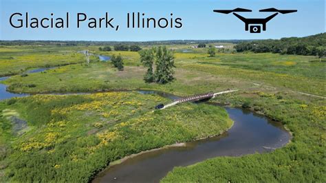 Flying A Drone Over A Prairie In Illinois Youtube