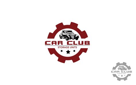 Elegant Playful Club Logo Design For Car Club And Storage Units By