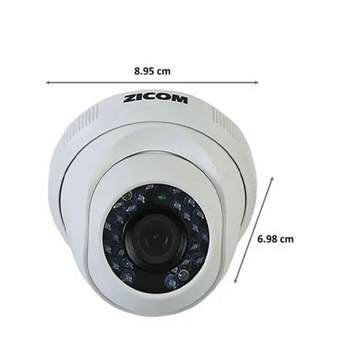 Zicom Cctv Security Dome Camera Camera Range 15 M 2 Mp At Rs 1500piece In Jaipur