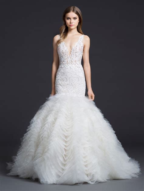 A lazaro wedding dress is the last word in glamour. New Wedding Gowns from Lazaro Arrive at StarDust ...