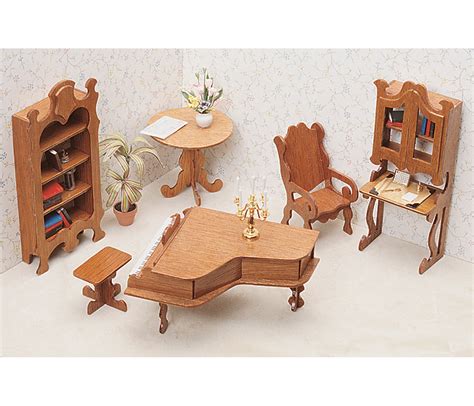 Dollhouse Furniture Kit Library