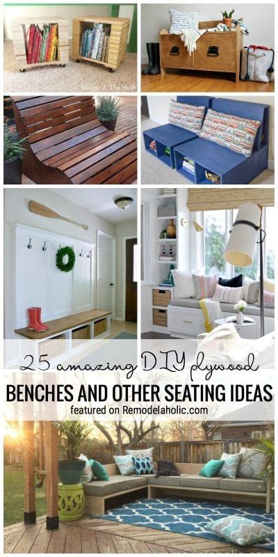 Remodelaholic Grab A Seat 25 Amazing Diy Plywood