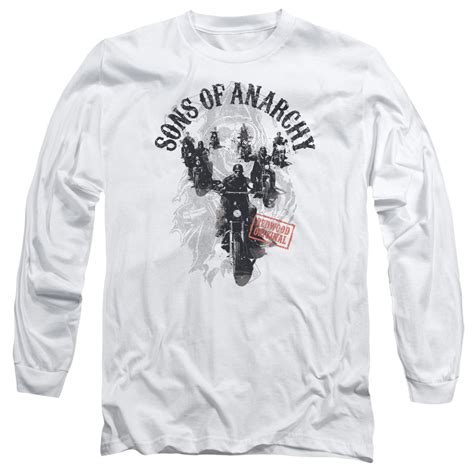 Sons Of Anarchy Reapers Ride Officially Licensed Adult Long Sleeves T