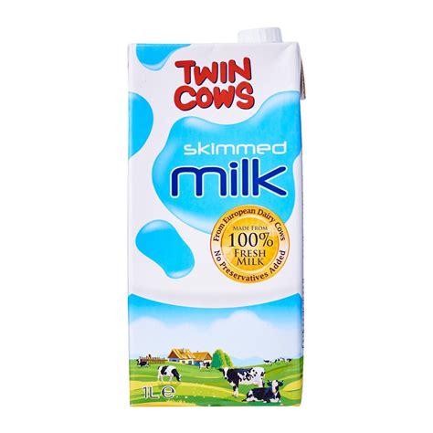 Twin Cow Uht Skimmed Milk Lazada Singapore