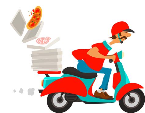 Pizza Delivery Man Png png image