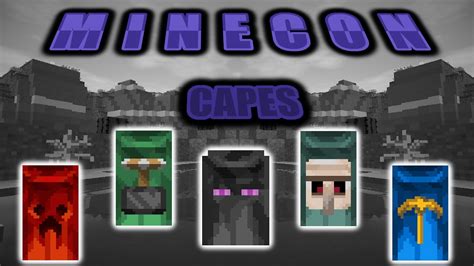 Alle Minecon Capes In 32x32 Download John Youtube