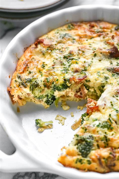 Healthy Crustless Quiche Recipe