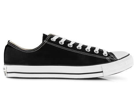 Converse Unisex Chuck Taylor All Star Low Top Sneakers Black Catch