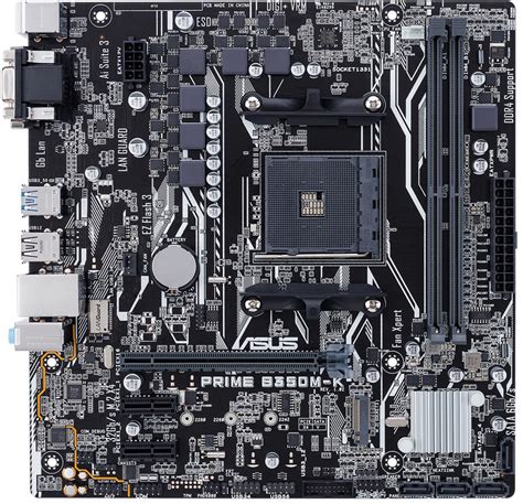Asus Prime B350m K Motherboard Specifications On Motherboarddb