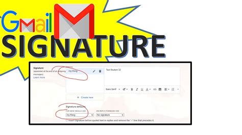Free email signature creator gmail. Gmail Signature - YouTube