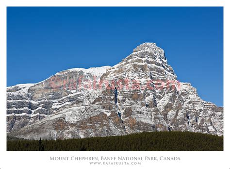 Mount Chephren Y Waterfowl Lake Banff National Park Canada Rafa Irusta