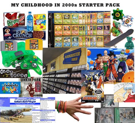 My Childhood In 2000s Starter Pack Starterpacks