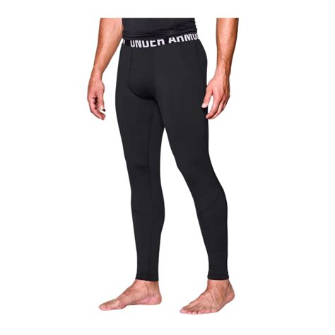 Ua Coldgear Infrared Black Tactical Leggings Fitted