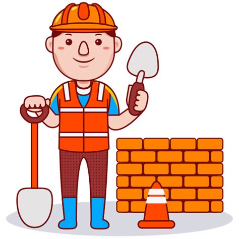 Builder Free Professions And Jobs Icons