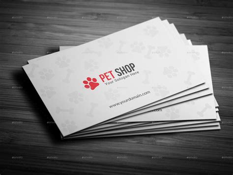 Create a design in 3 easy steps: Pet Shop Business Card by Mehedi__Hassan | GraphicRiver