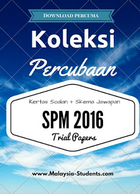 Terengganu paper 1 paper 2 scheme 1 scheme 2. Bahasa Inggeris (English) : Koleksi Soalan Percubaan SPM ...