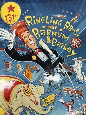 Ringling Bros And Barnum Bailey Circus Program St