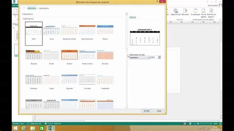 Cómo Agregar Un Calendario Mensual A Una Publicación En Microsoft