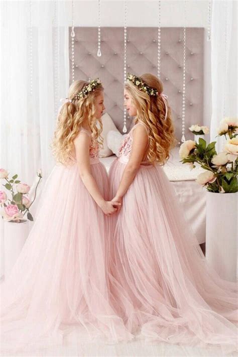 Matching Mother Daughter Dress Matching Lace Dress Wedding Photo Props Dress Flared Lace