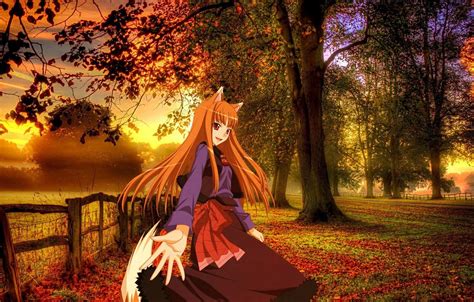 Anime Girls Autumn Wallpapers Wallpaper Cave
