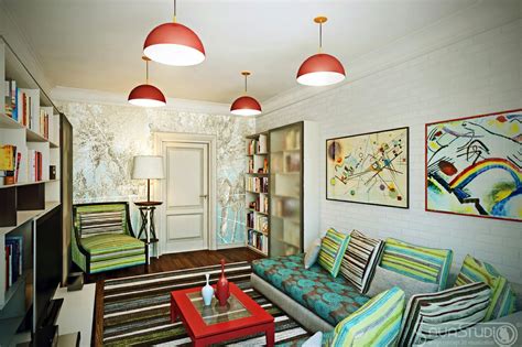 Vibrant Interiors By Sava Studio