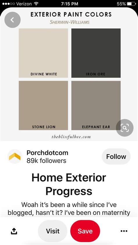 Grey Exterior House Colors Exterior Color Palette Lake Houses