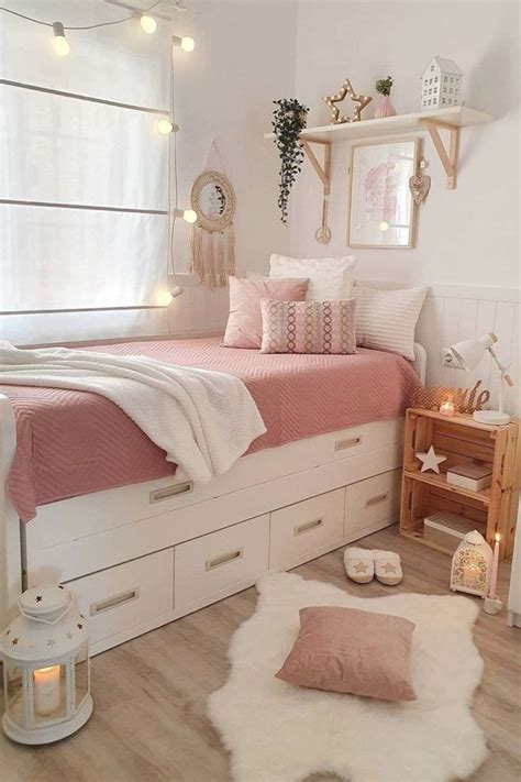 Small Bedroom Ideas For Girls Aesthetic Design Corral