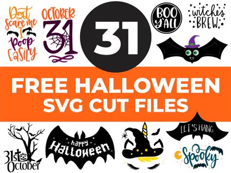 31 Free Halloween Svg Files Designs By Winther