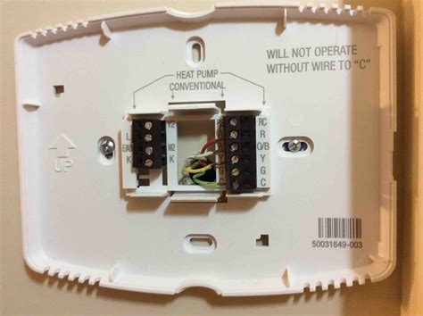 Heat pump, dual fuel, geothermal sensi thermostat is not compatible with line voltage systems. 4 Wire Thermostat Wiring Color Code | Tom's Tek Stop