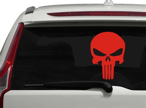 The Punisher Skull Vinyl Decal