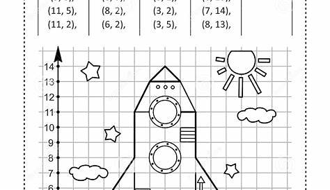 This Is Answer Key Page For Coordinate Graphing, Or Drawing By