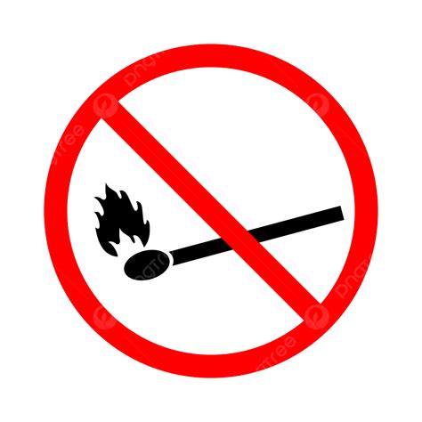 No Naked Flames Sign No Naked Flames No Naked Flames Icon No Naked