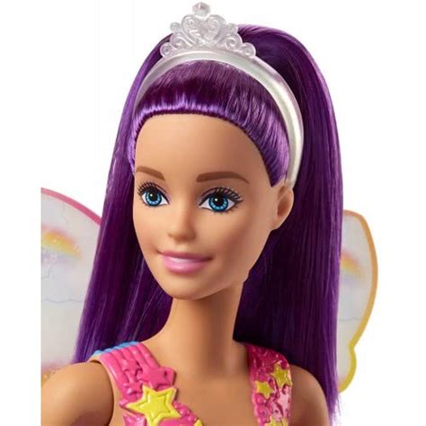 Mattel Barbie Dreamtopia Fairy Doll Purple Fjc84 Fjc85 Toys Shopgr