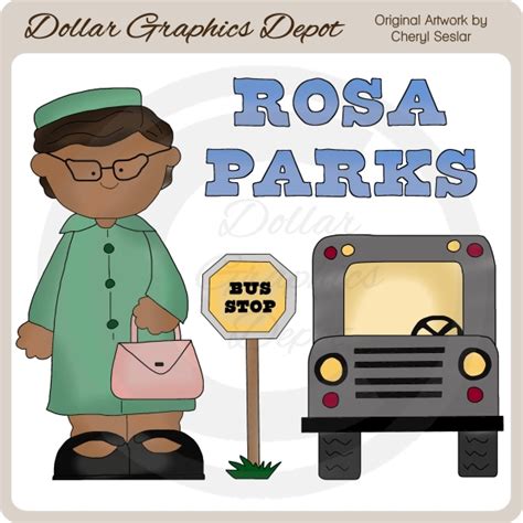 Rosa Parks Bus Clipart Clip Art Library