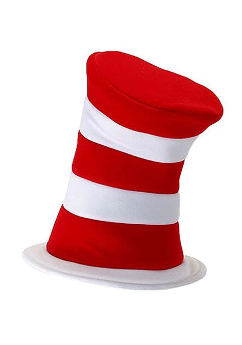 Buy Elopedr Seuss The Cat In The Hat Deluxe Velboa Red And White Striped