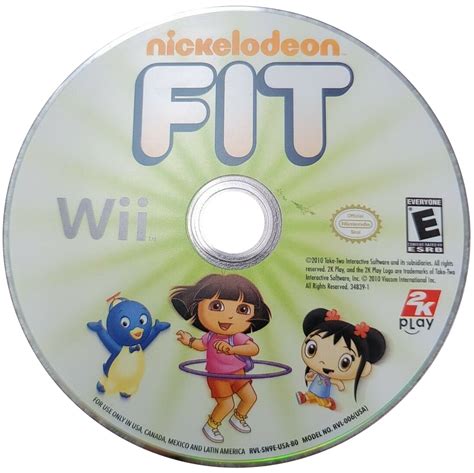 Nickelodeon Fit Nintendo Wii Game For Sale Your Gaming Shop