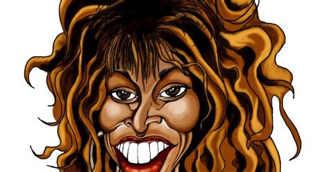 Cartoon Tina Turner