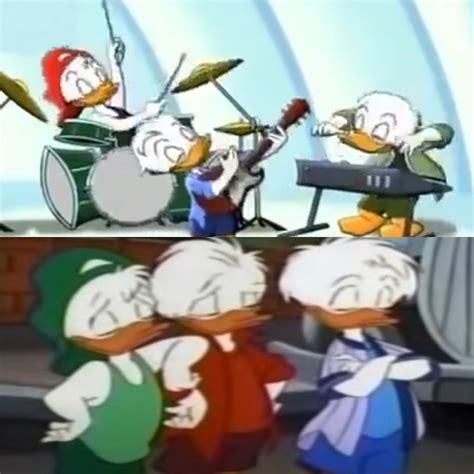 huey dewey and louie duck house of mouse quack pack mickey and friends fan art 43438903